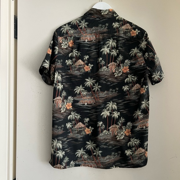 Wallace & Barnes Tropical Print Button Down Shirt - Picture 7 of 8